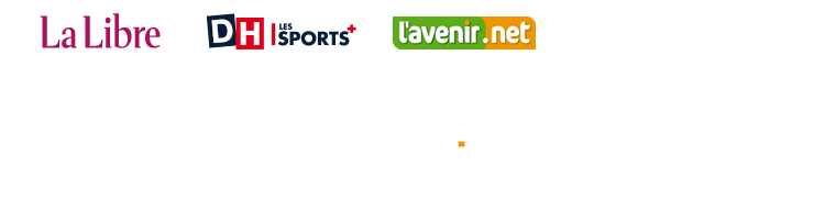 Les logos de La Libre Belgique et la Dernière Heure des sports, partenaire de Mr Energie