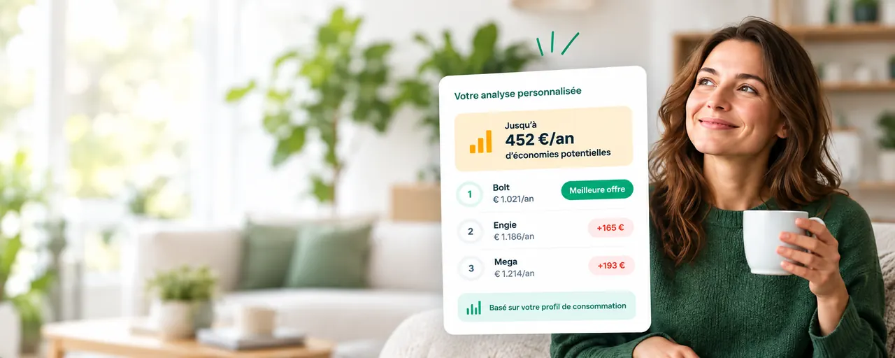 Analyse énergétique personnalisée avec comparaison des offres